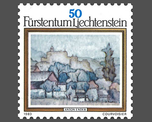 Landschaftsgemälde von Anton Ender