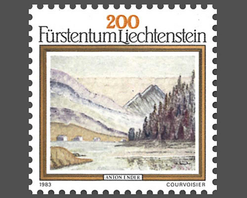 Landschaftsgemälde von Anton Ender