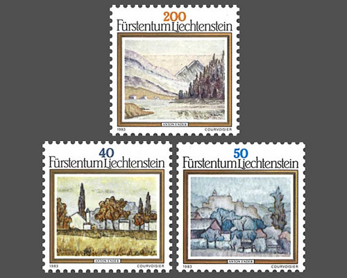 Landschaftsgemälde von Anton Ender