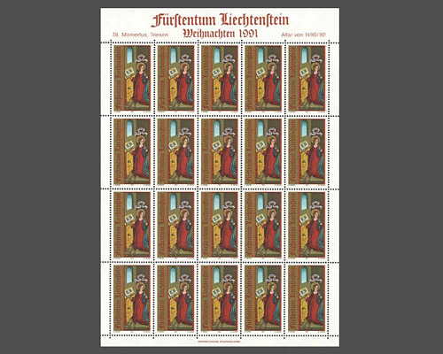 Weihnachten - Schnitzaltar der St.-Mamer