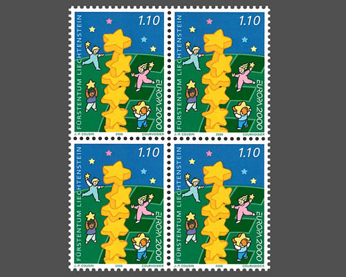 Europa - Kinder bauen Sternenturm