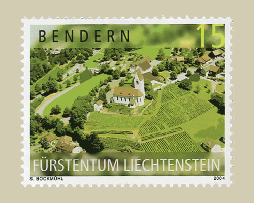 Liechtenstein von oben - I