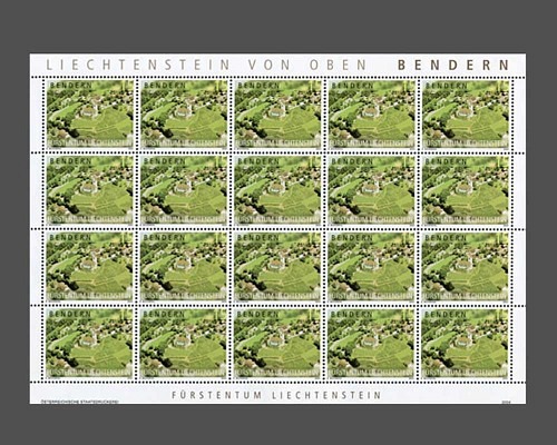 Liechtenstein von oben - I