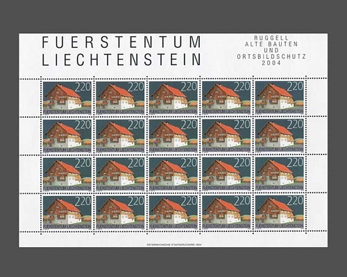 Alte Bauten und Ortsbildschutz: Ruggell