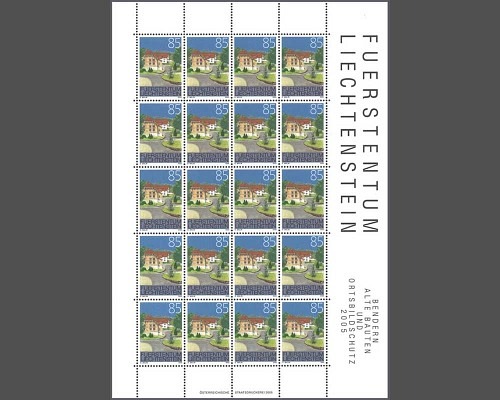 Alte Bauten und Ortsbildschutz: Bendern