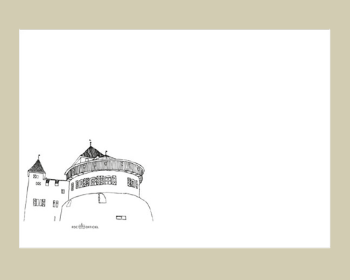 Schloss Vaduz in den vier Jahreszeiten -