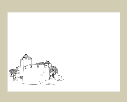 Schloss Vaduz in den vier Jahreszeiten -