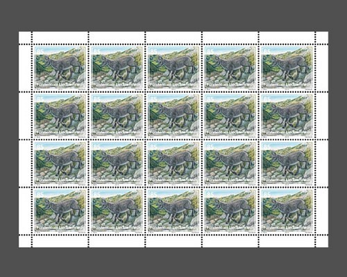 Jungtiere der Alpenregion - Sondermarken