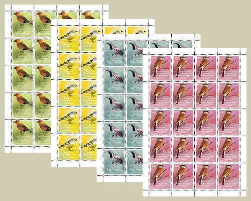 Heimische Singvögel