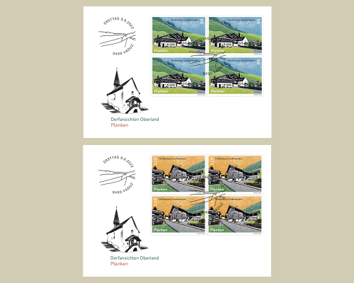 Vues du village de Planken