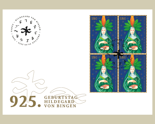 925. Geburtstag von Hildegard von Bingen