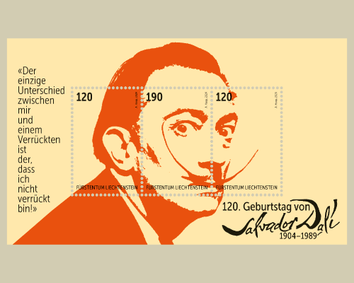 120e anniversaire de Salvador Dali