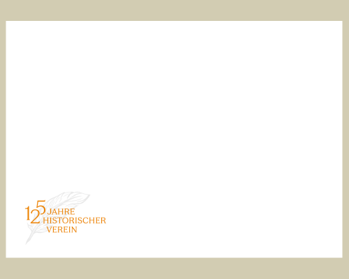 125 Jahre Historischer Verein Liechtenst