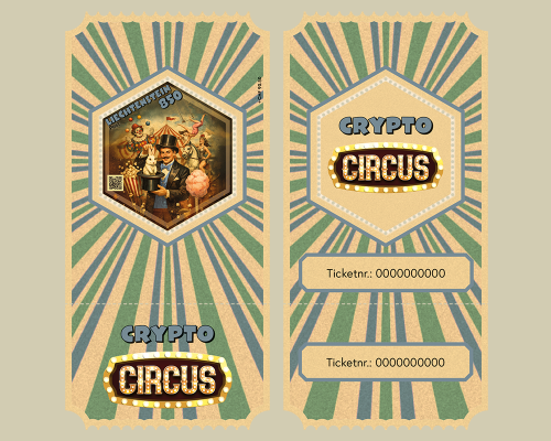 Crypto Circus "Der Zauberer" Blau