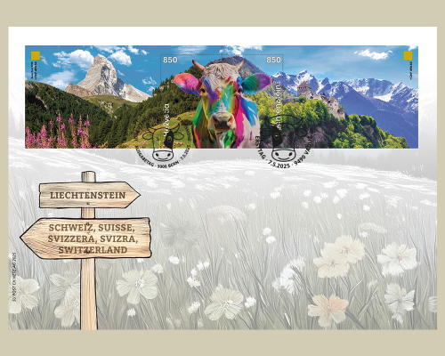 Sonderb. - Crypto Stamp CHLI - Regenboge