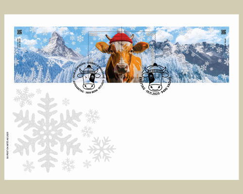 Sonderbeleg - Crypto Stamp CHLI 2. Oran