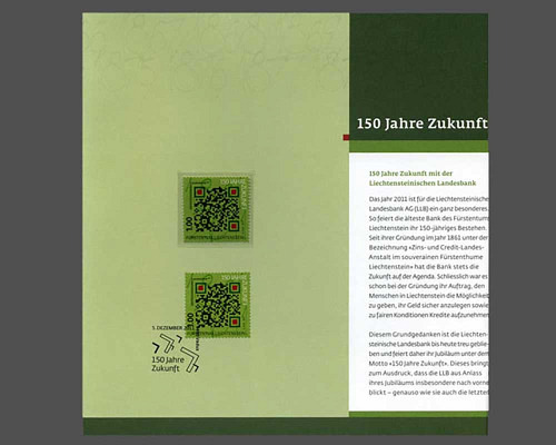 Jubiläumsmappe 1861 - 2011 Liechtenstein