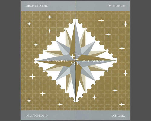 Weihnachtsset 2011 -  Liechtenstein, Öst