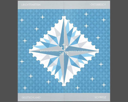 Weihnachtsset 2012 -  Liechtenstein, Öst