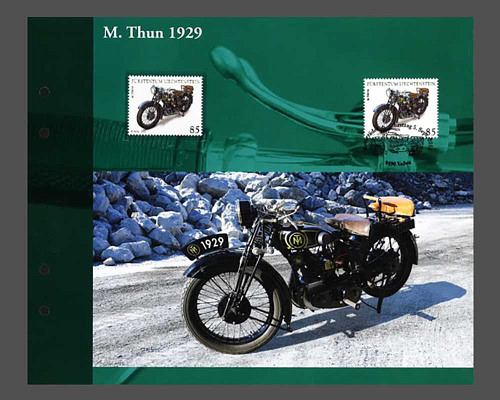 Albumblätter Motorräder 2016 - Deutsch