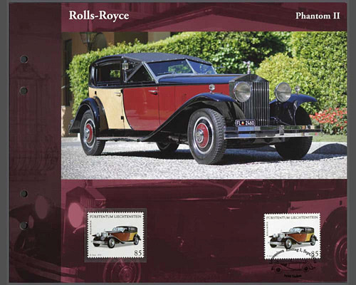 Albumblätter Limousinen 2014 - Englisch