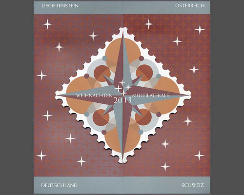 Weihnachtsset 2013 -  Liechtenstein, Öst