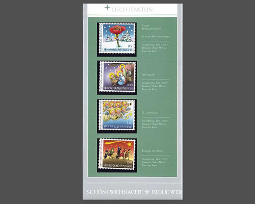 Weihnachtsset 2015 - Liechtenstein, Öste