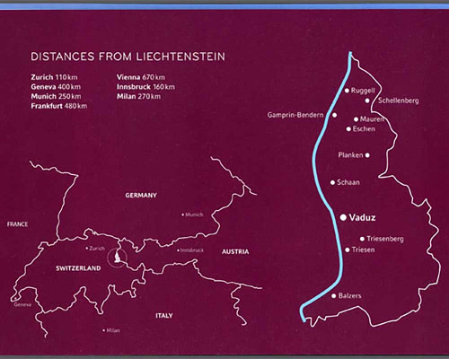 Panorama Liechtenstein - Englisch
