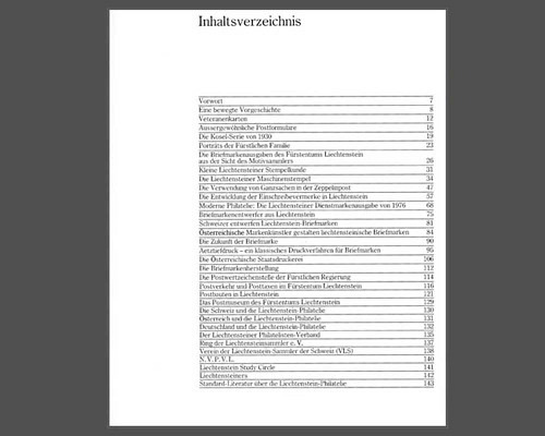 75 Jahre Liechtenstein Briefmarken - Deu