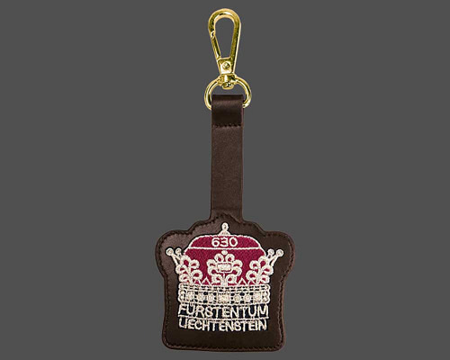 Taschenanhänger braun «300 Jahre Fürsten