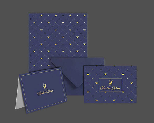 Schreibset "Fürstliche Grüsse"