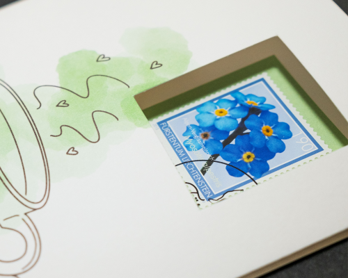 Grusskarte - Gute Besserung