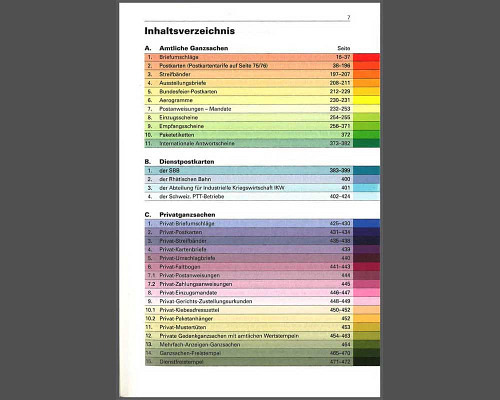 Zumstein Ganzsachen Schweiz