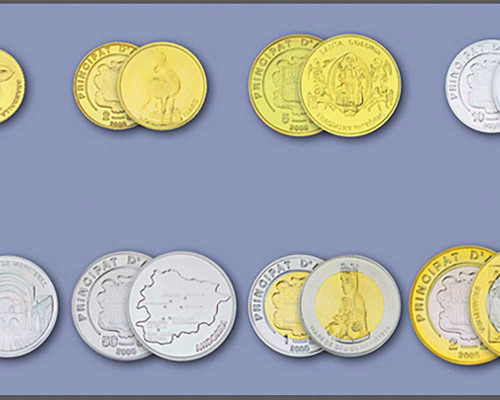 Andorra - Euro Vorläufer