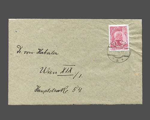 10 Heller Ausgabe 1912 - Kreidepapier au