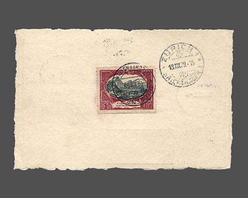 LBK Nr. 27 a, 2. Schweizer Afrikaflug 15